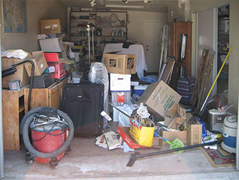 Cluttered Garage